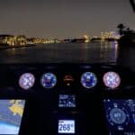 Leaving Fort Lauderdale for Freeport Bahamas at Night